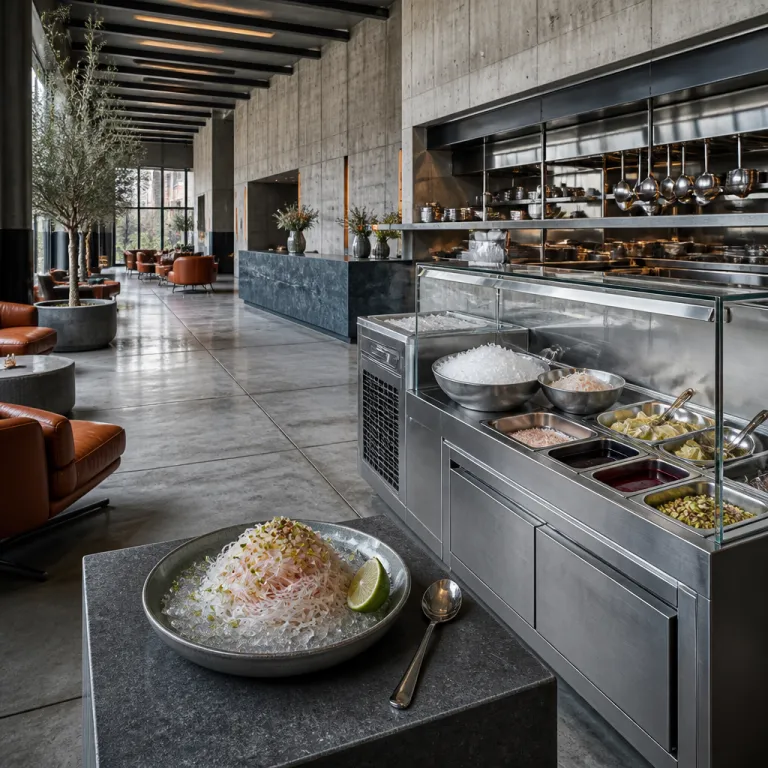 The Faloodeh Cart and the Five-Star Lobby: How Summer Street Food Enters Iran's Hotel Kitchens