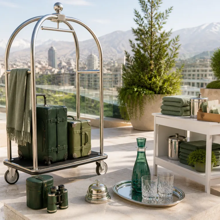 Espinas Palace Hotel in Tehran Iran: an elevated luxury stay above the city
