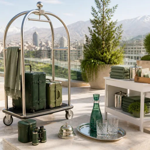Espinas Palace Hotel in Tehran Iran: an elevated luxury stay above the city
