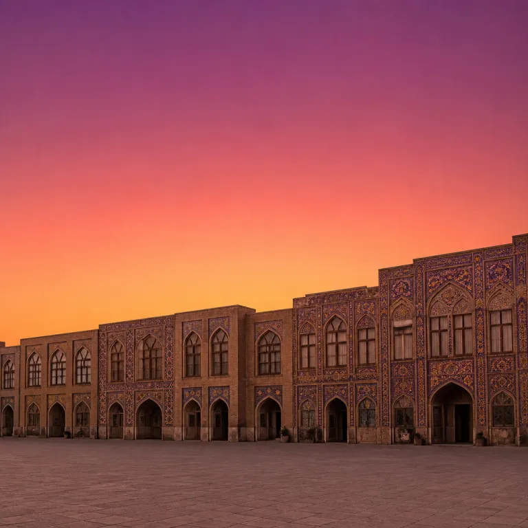Tilework as Narrative: How Isfahan's Hotel Facades Tell Seven Centuries of Persian History