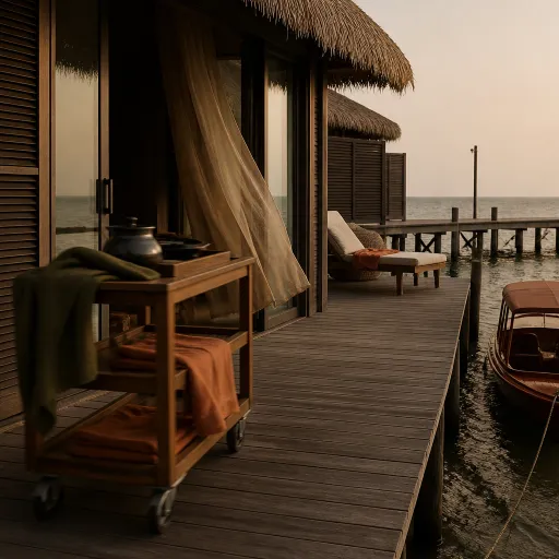 Kish Toranj Hotel overwater luxury on the Persian Gulf
